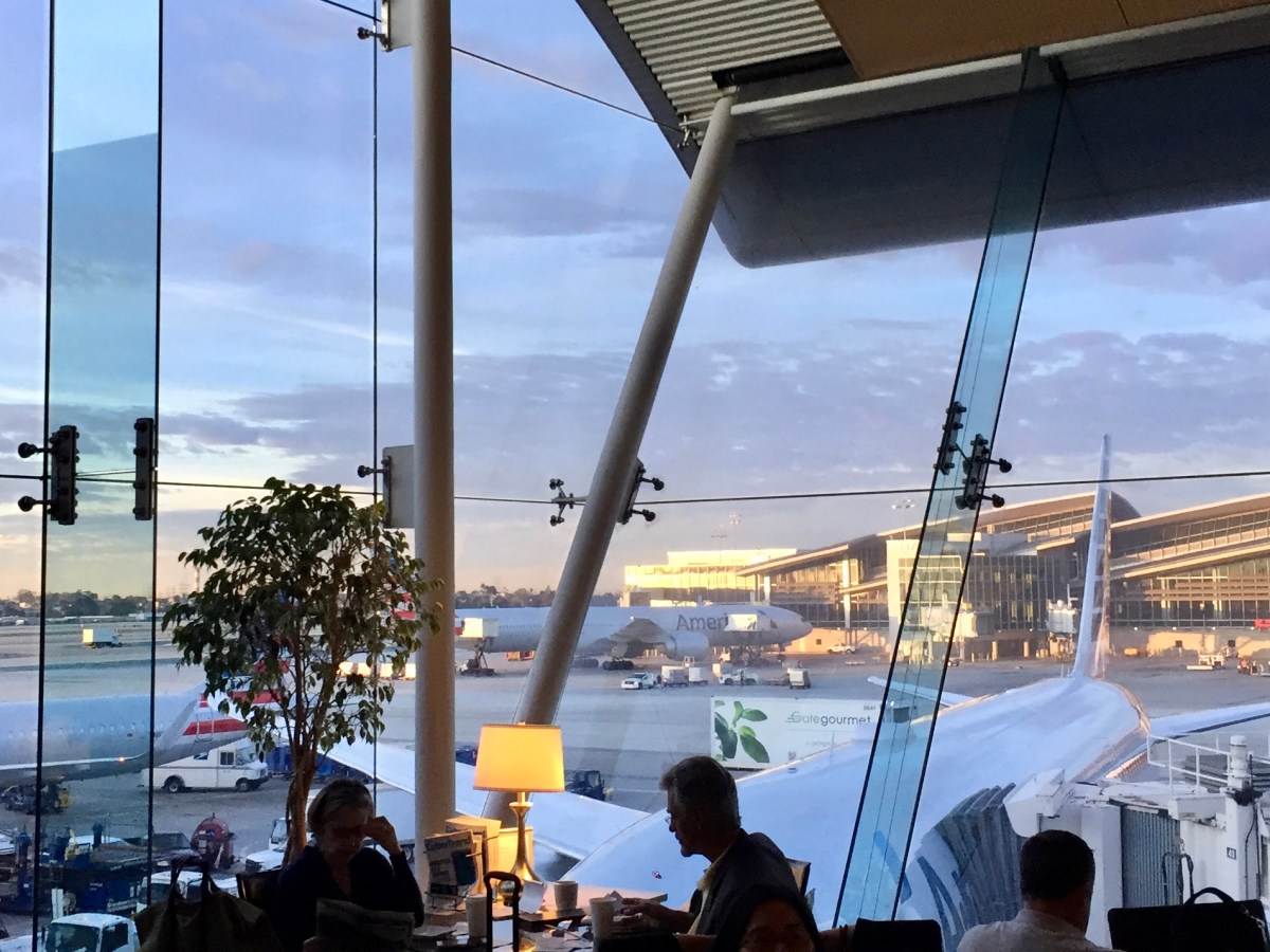 The Old LAX Admirals Club Terminal 4