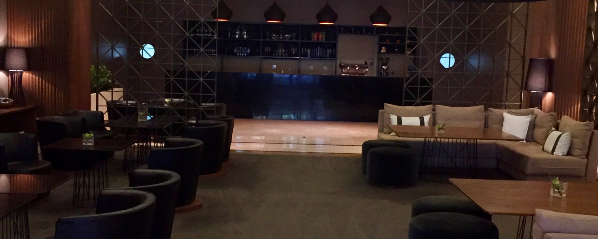 Lobby area of the Marriott Marquis City Center Doha